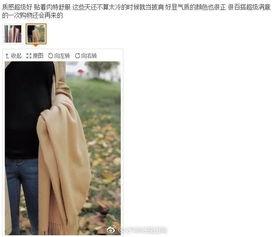 明星网红同款冬季围巾,明星网红同款围巾，温暖与潮流并存